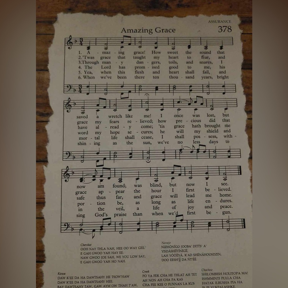 Amazing Grace Sheet Music